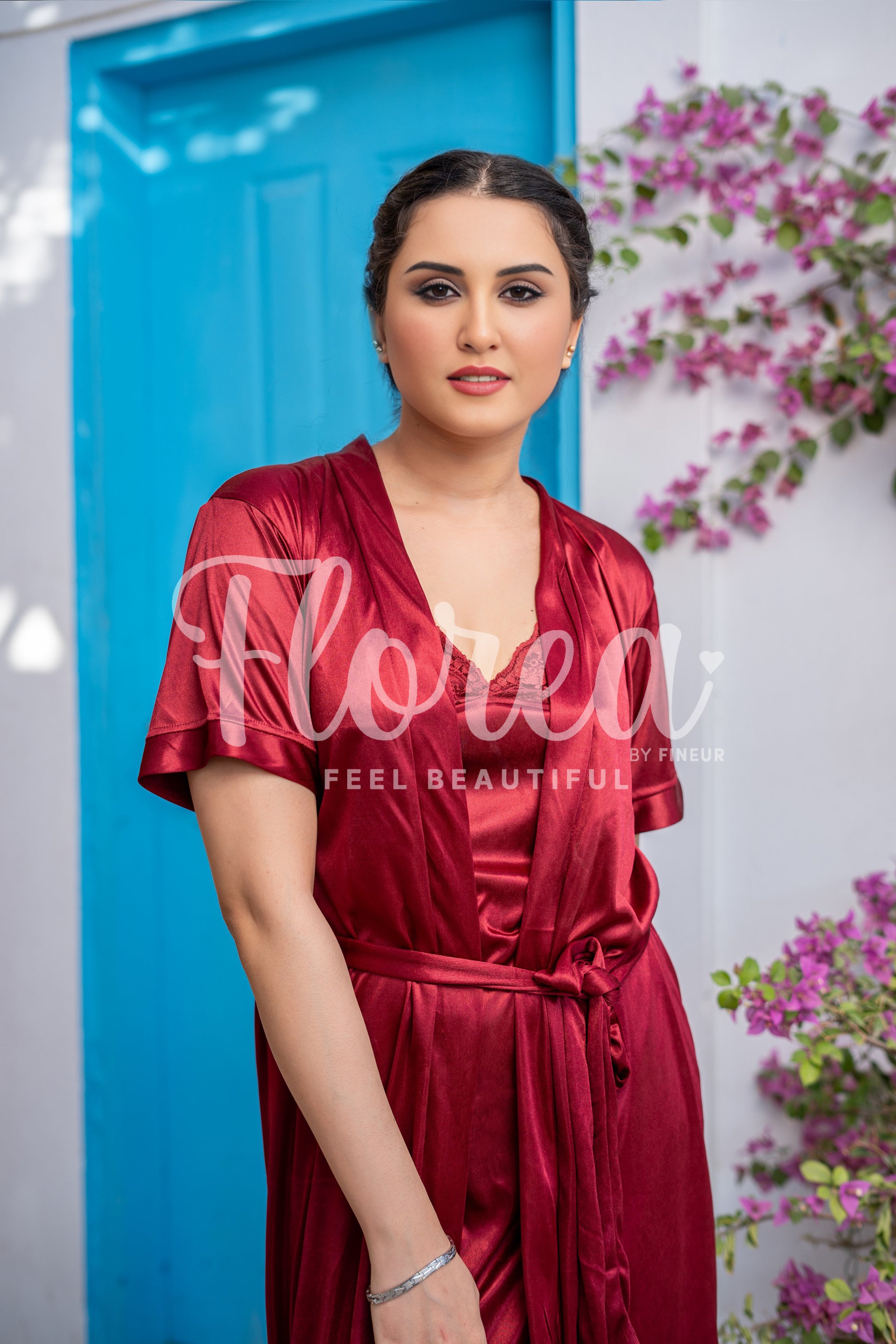 Florea - 4 pcs Nighty Set - 126