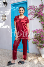 Florea - 4 pcs Nighty Set - 126
