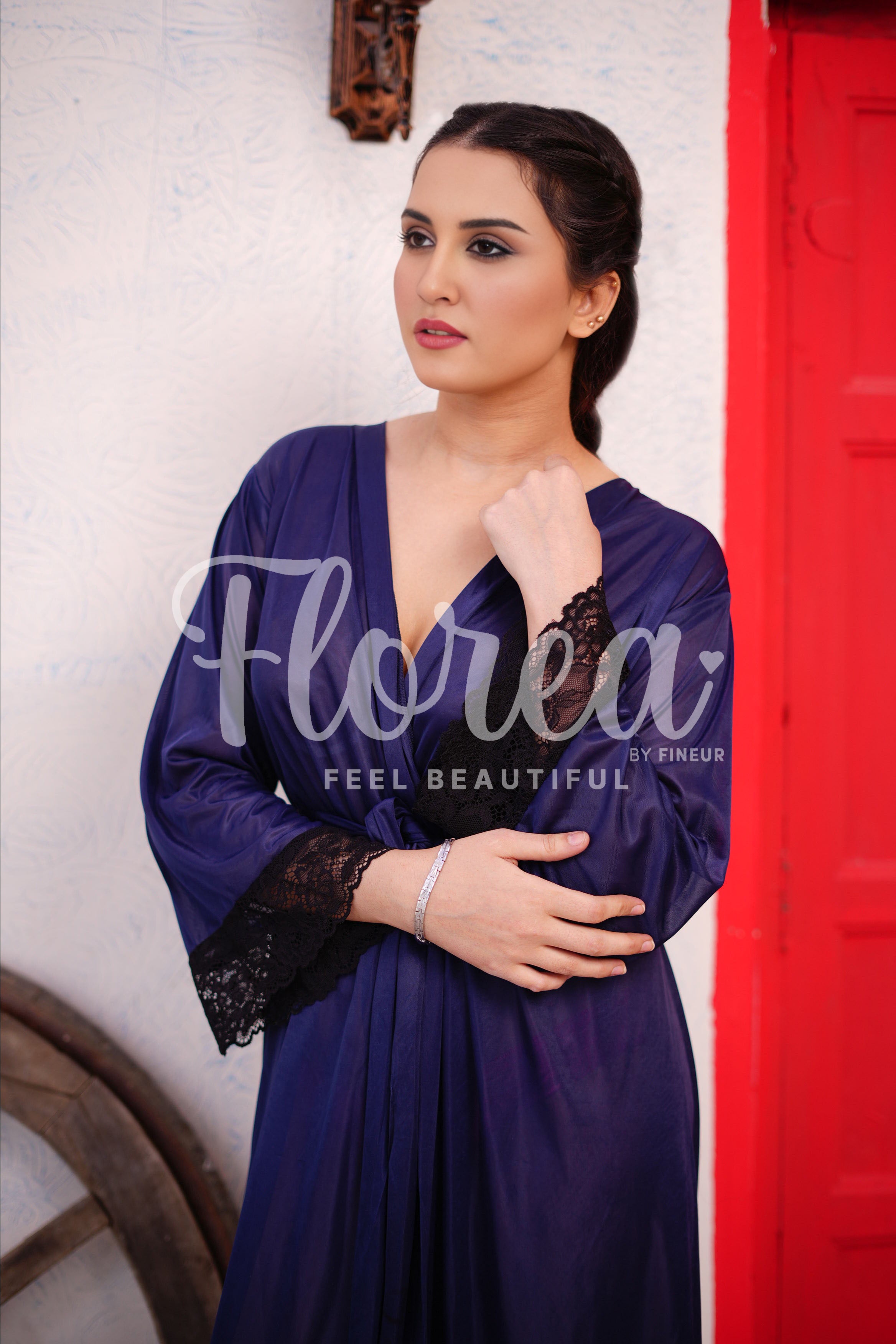 Florea - 1 pcs Nighty Set - 016