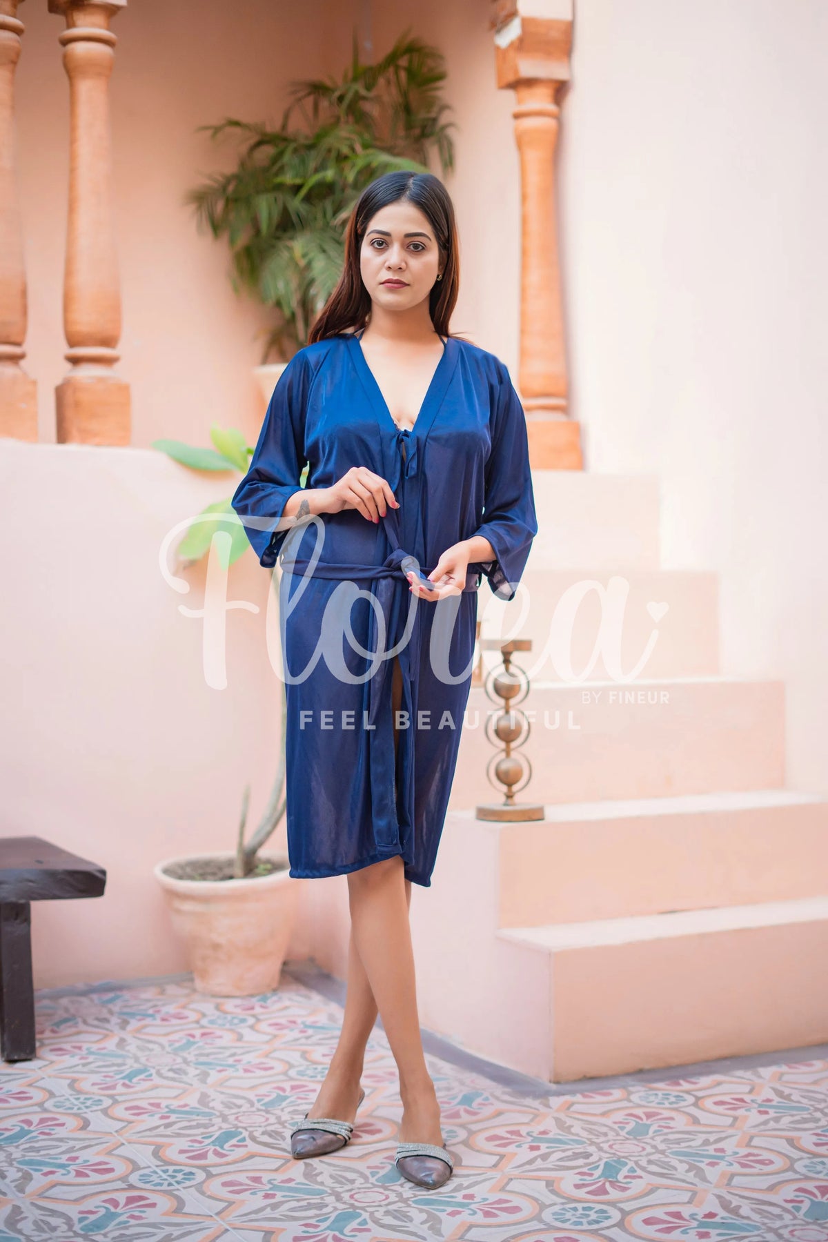 Florea - 3 pcs Nighty Set - 014