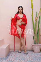Florea - 3 pcs Nighty Set - 014