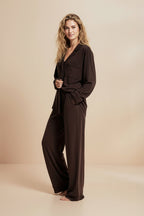 Florea Cloud Pajama Set - Mocha