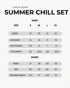 Florea Summer Chill Set With Scrunchie - Green