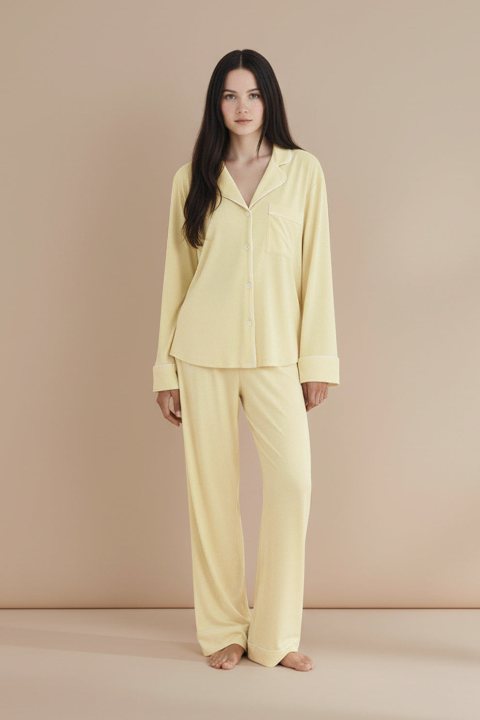 Florea Cloud Pajama Set - Butter