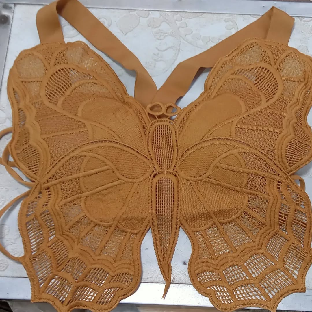 Florea - Butterfly style Crop Top 0430 - Free Size