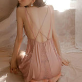 Florea - Elegant Lace Nightdress - 12103