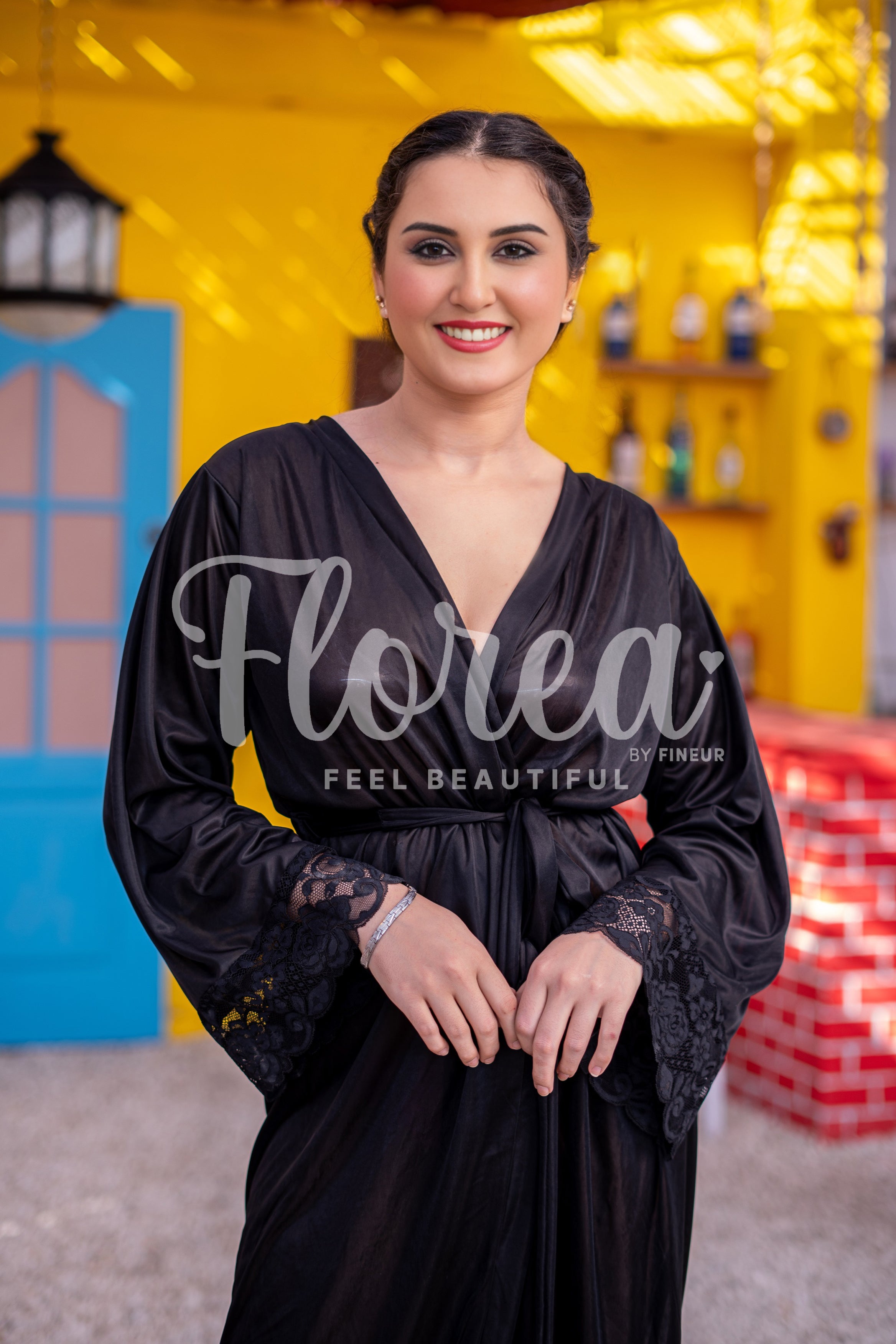 Florea - 1 pcs Nighty Set - 016