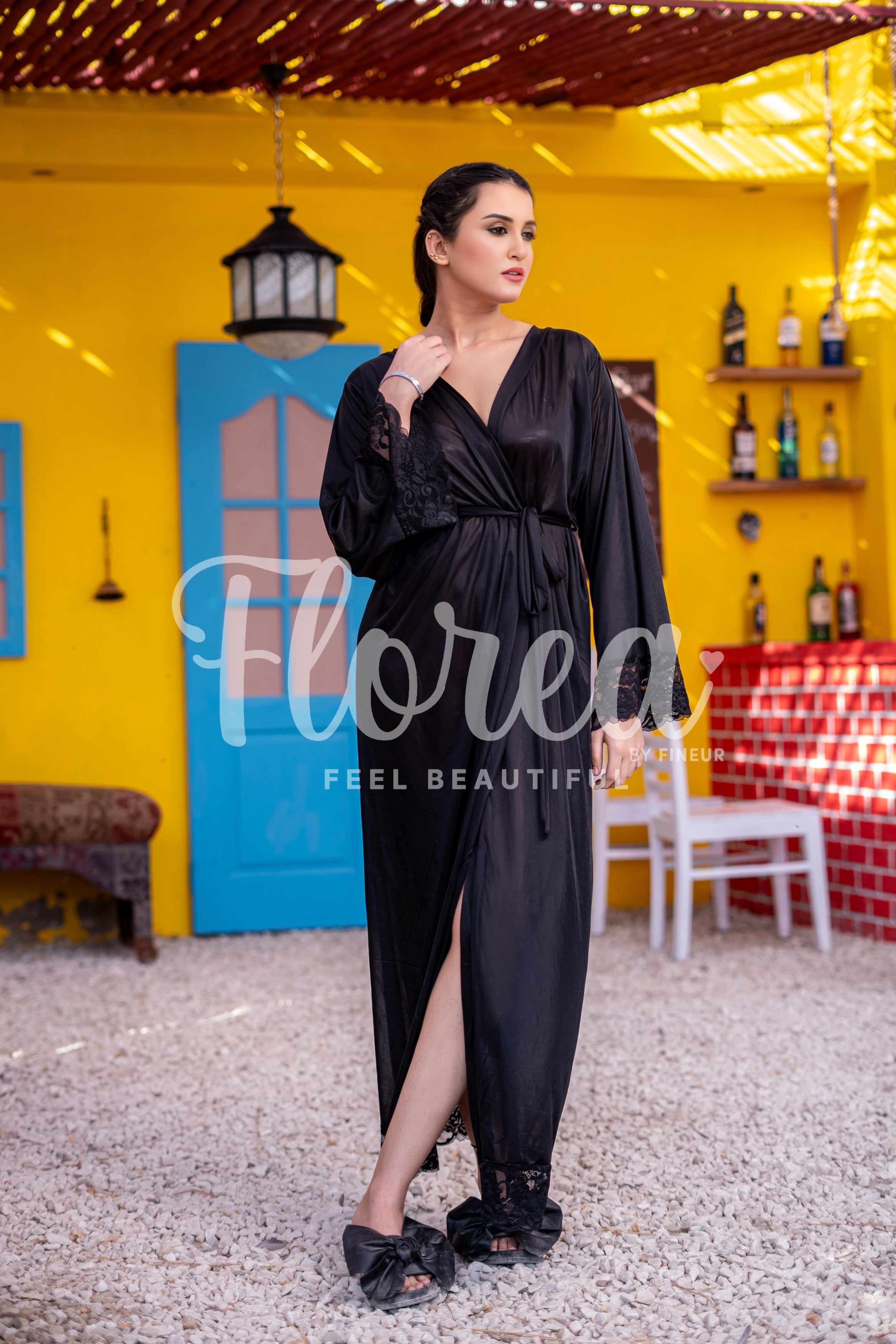 Florea - 1 pcs Nighty Set - 016