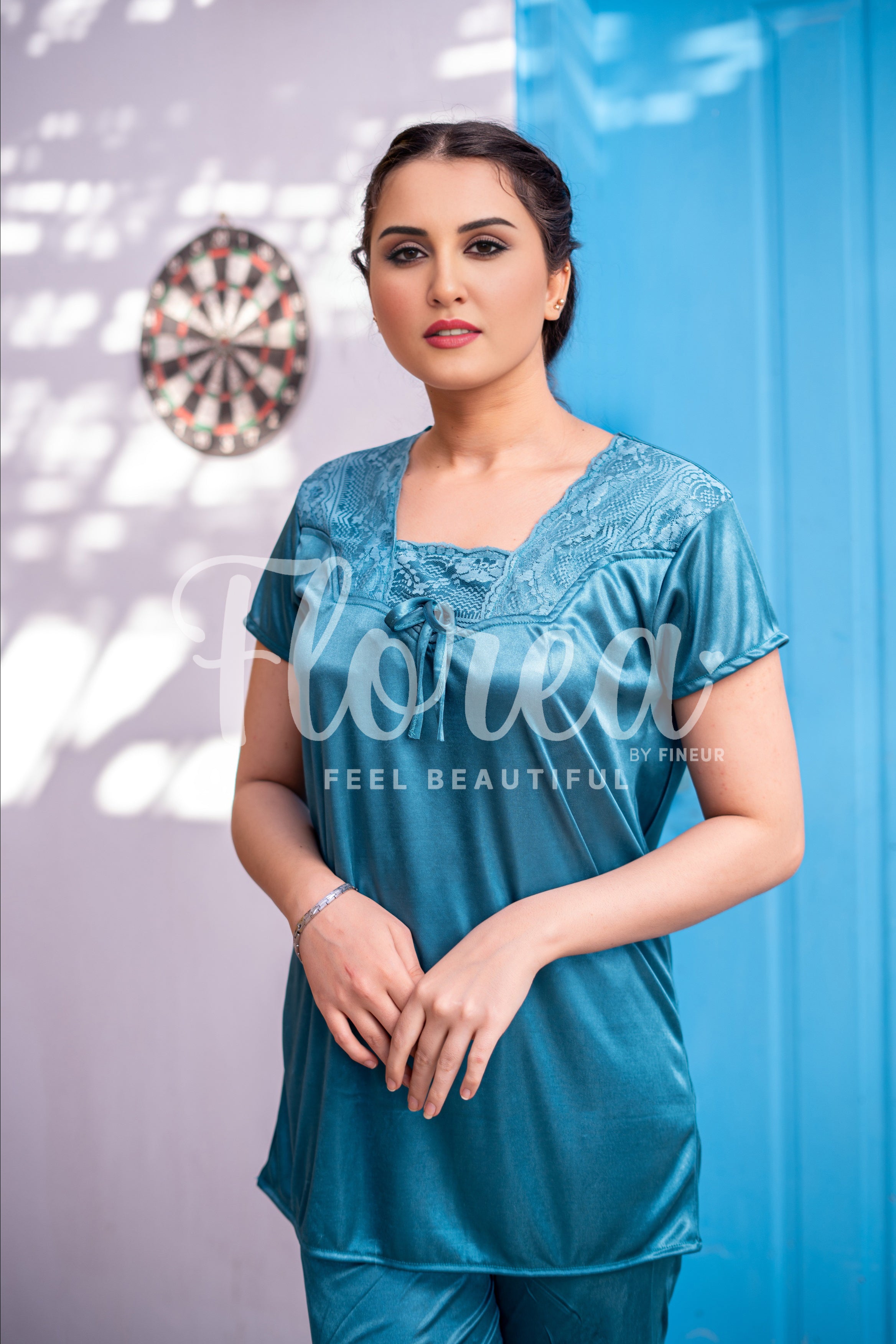 Florea - 4 pcs Nighty Set - 126