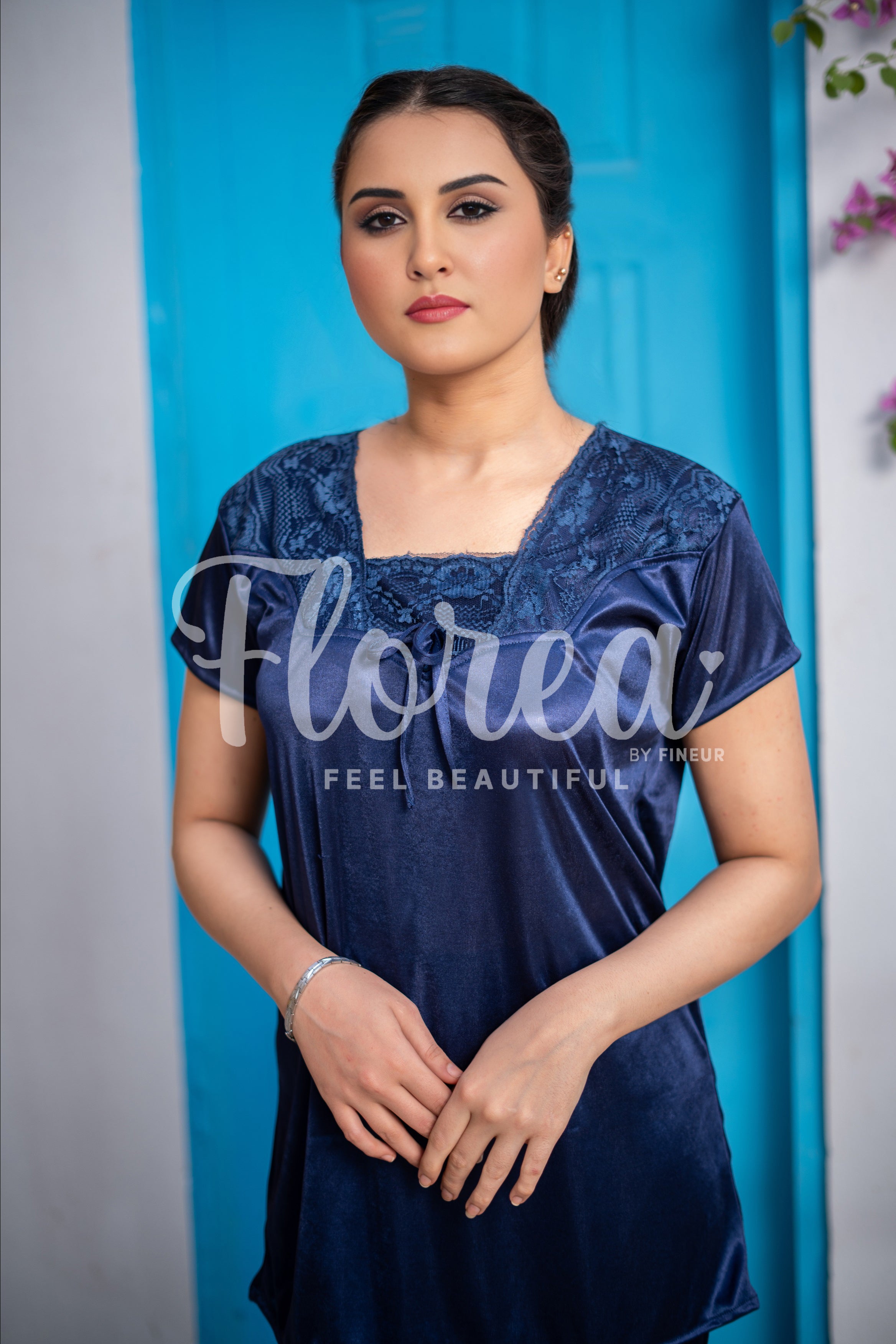 Florea - 4 pcs Nighty Set - 126