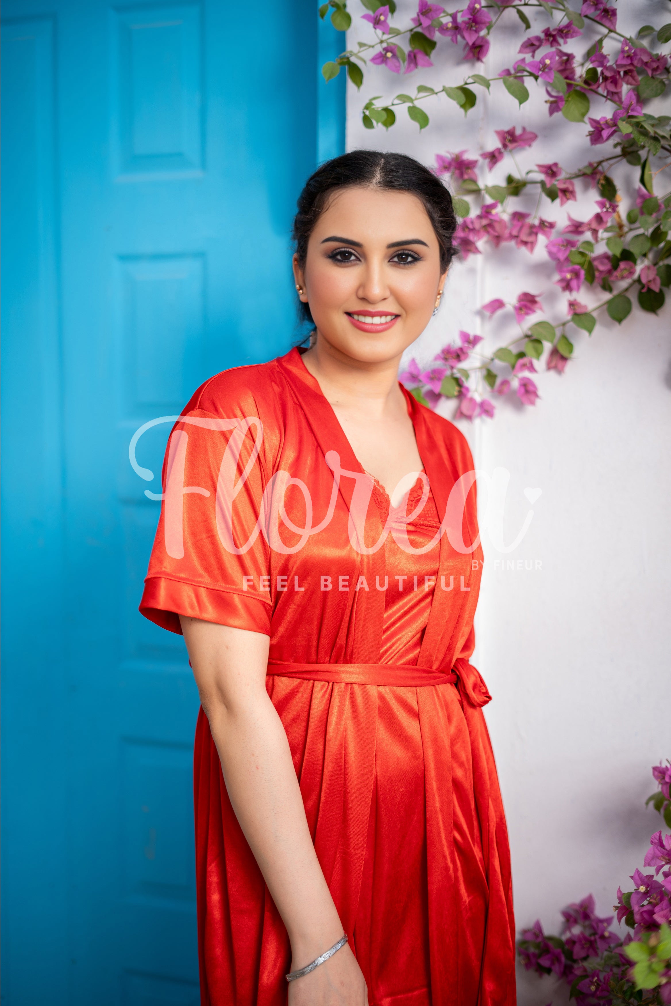 Florea - 4 pcs Nighty Set - 126