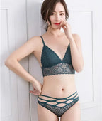 Seamless Lace Bra & Thong Set 8915