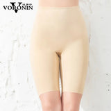 Florea -  Magic Thigh Fat Burning Boxer Underwear - Basic Shaper - Beige & Black-008 (FREE SIZE)