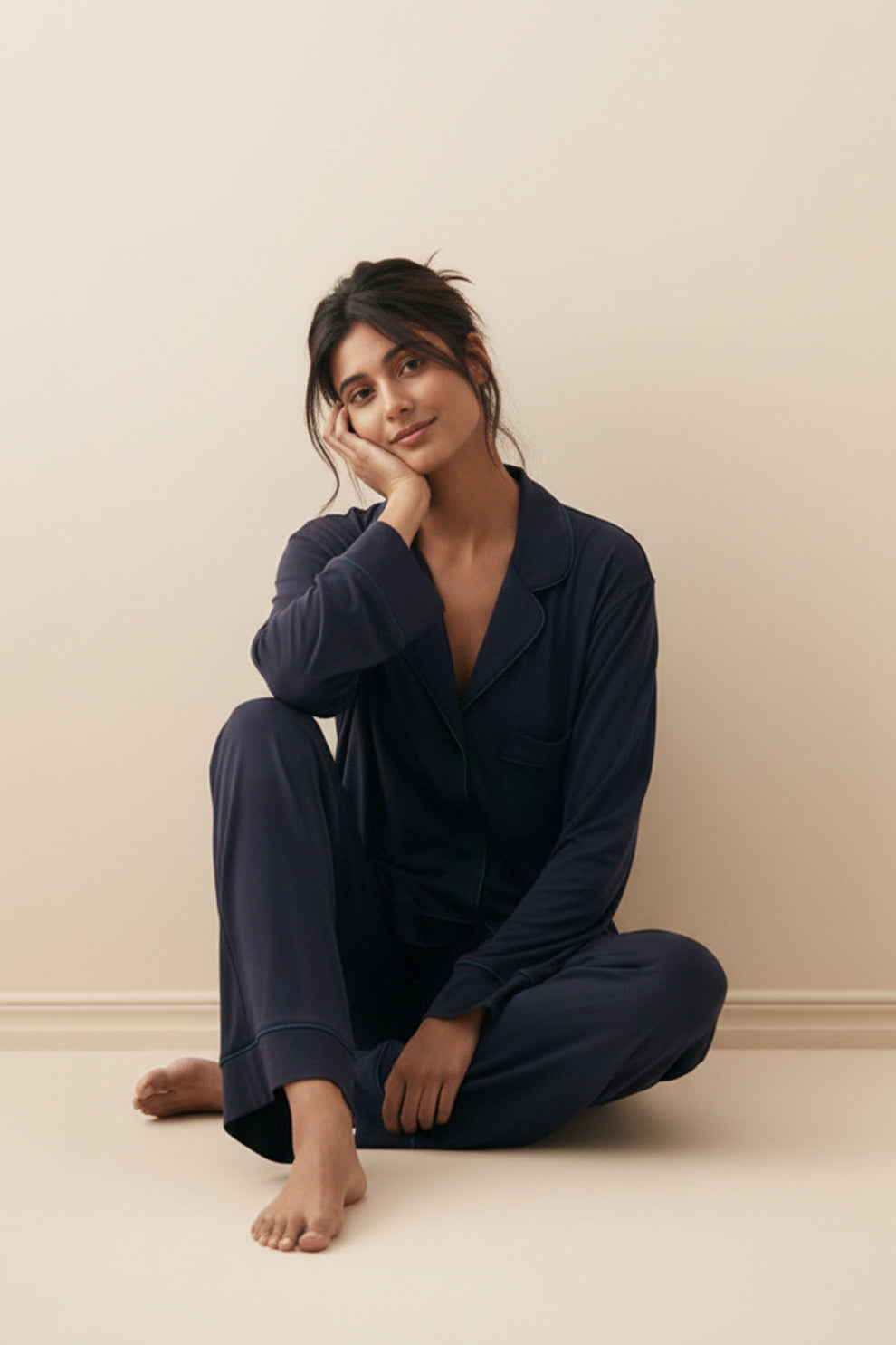 Premium Women's Loungewear and Summer Sleepwear Linen Set - Florea Lifestyle