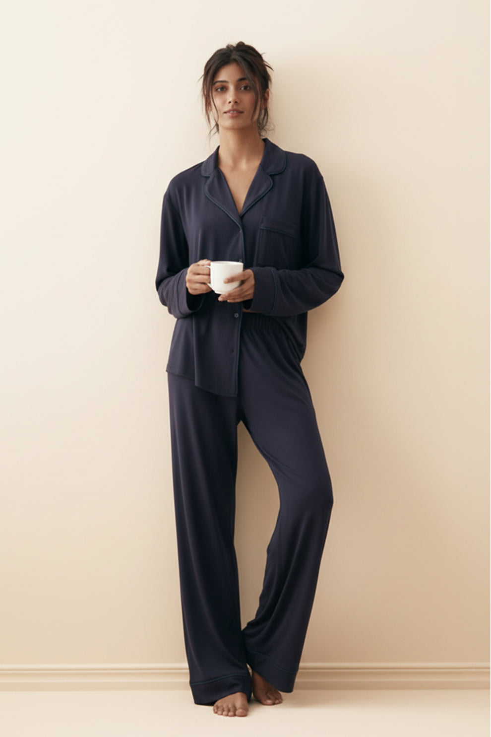 Premium Women's Loungewear and Summer Sleepwear Linen Set - Florea Lifestyle