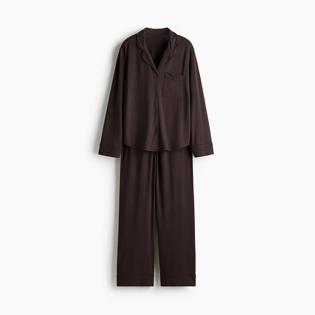Florea Cloud Pajama Set - Mocha