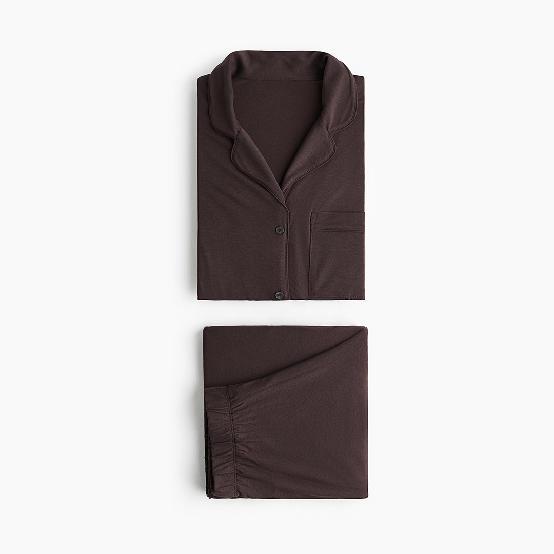 Florea Cloud Pajama Set - Mocha