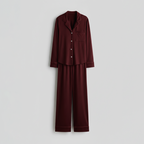 Florea Cloud Pajama Set - Maroon