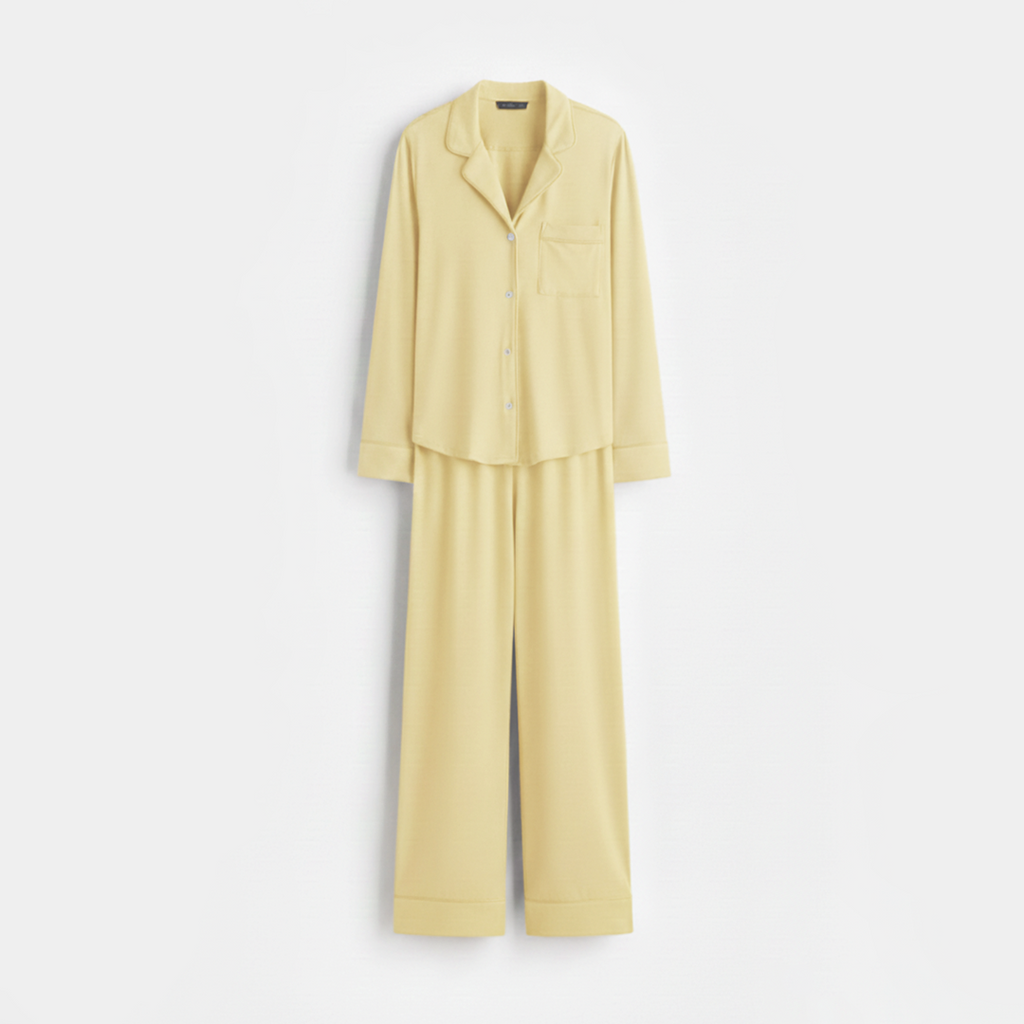 Florea Cloud Pajama Set - Butter