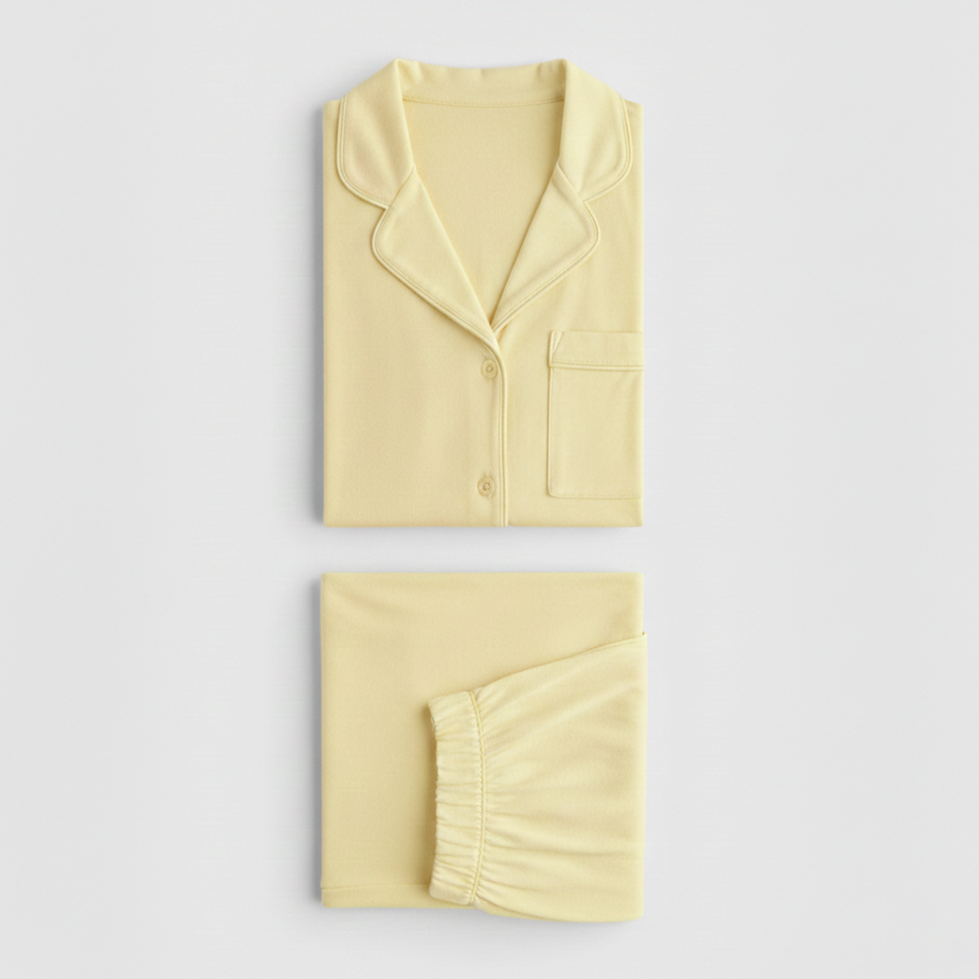 Florea Cloud Pajama Set - Butter