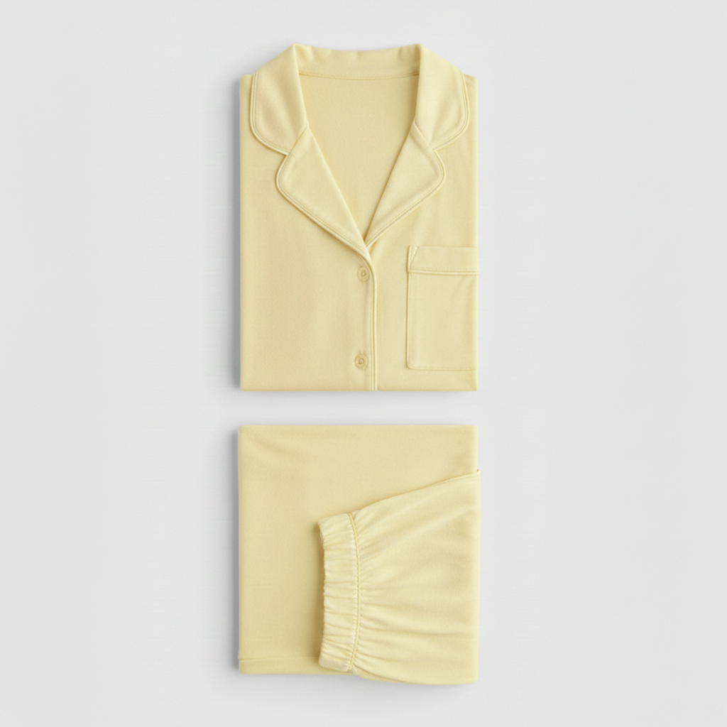 Florea Cloud Pajama Set - Butter