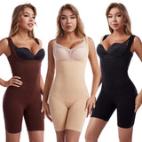 Florea - Seamless Full Body Shaper  -  Black