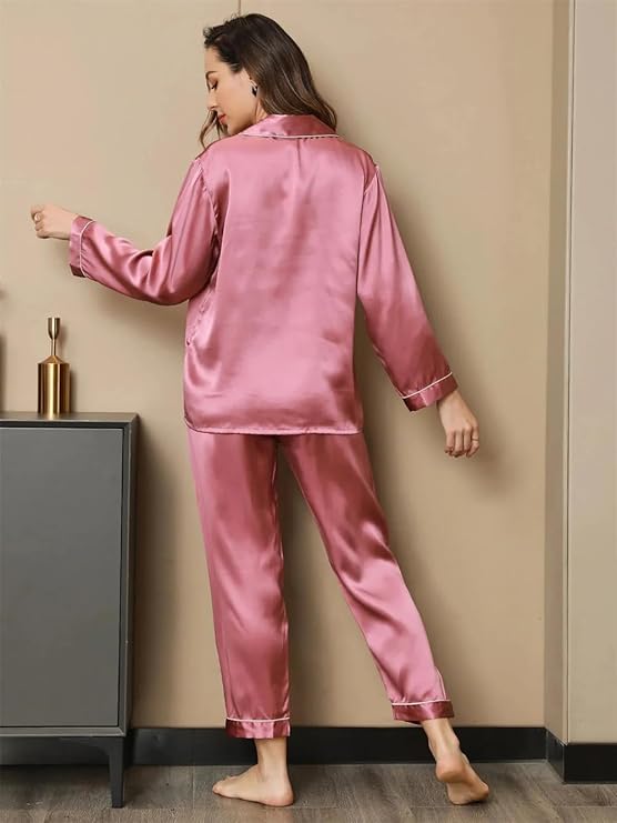 Premium Nightwear Silk Pajamas for Restful Sleep

