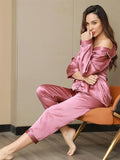Premium Nightwear Silk Pajamas for Restful Sleep


