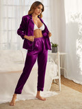 Elegant Women’s Silk Pajama Set for Relaxing Nights