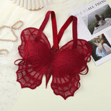 Florea - Butterfly style Crop Top 0430 - Free Size